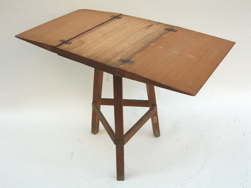 mesa trabajo plegable madera 75x50x32 (18eu.) 1u